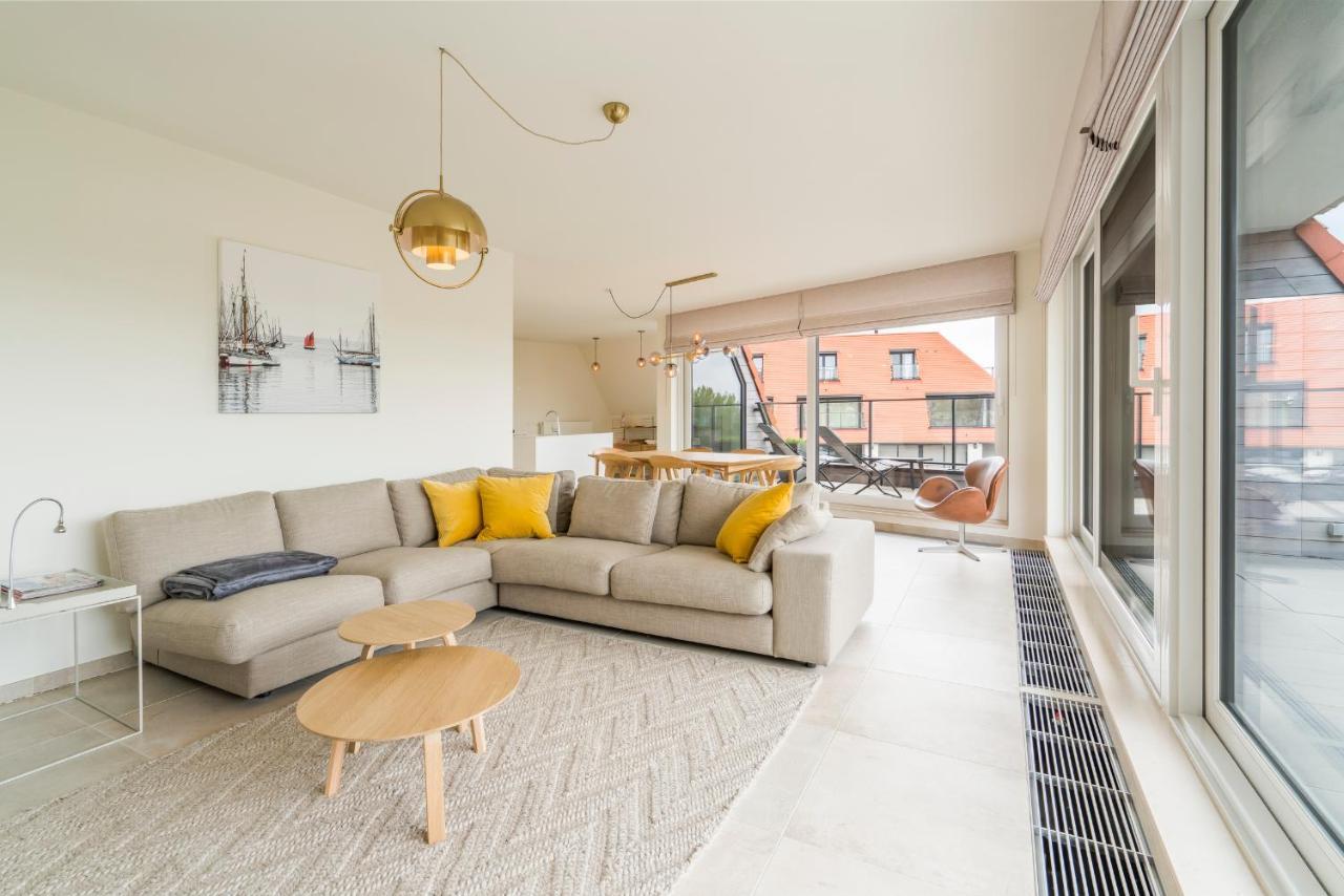 Renewed Comfort Duplex W 2 Terraces Nearby Marina Apartment Nieuwpoort Luaran gambar